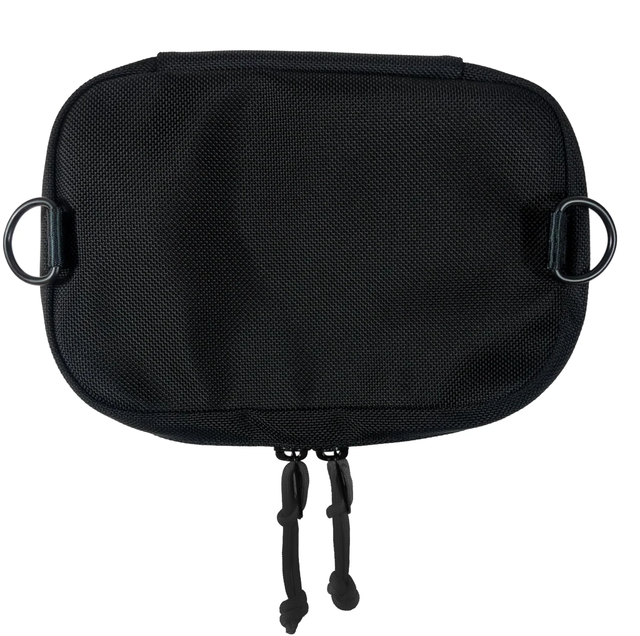 The Void Horween Cavalier Whiskey Leather x Ballistic Nylon Admin Pouch | Large - Image 5