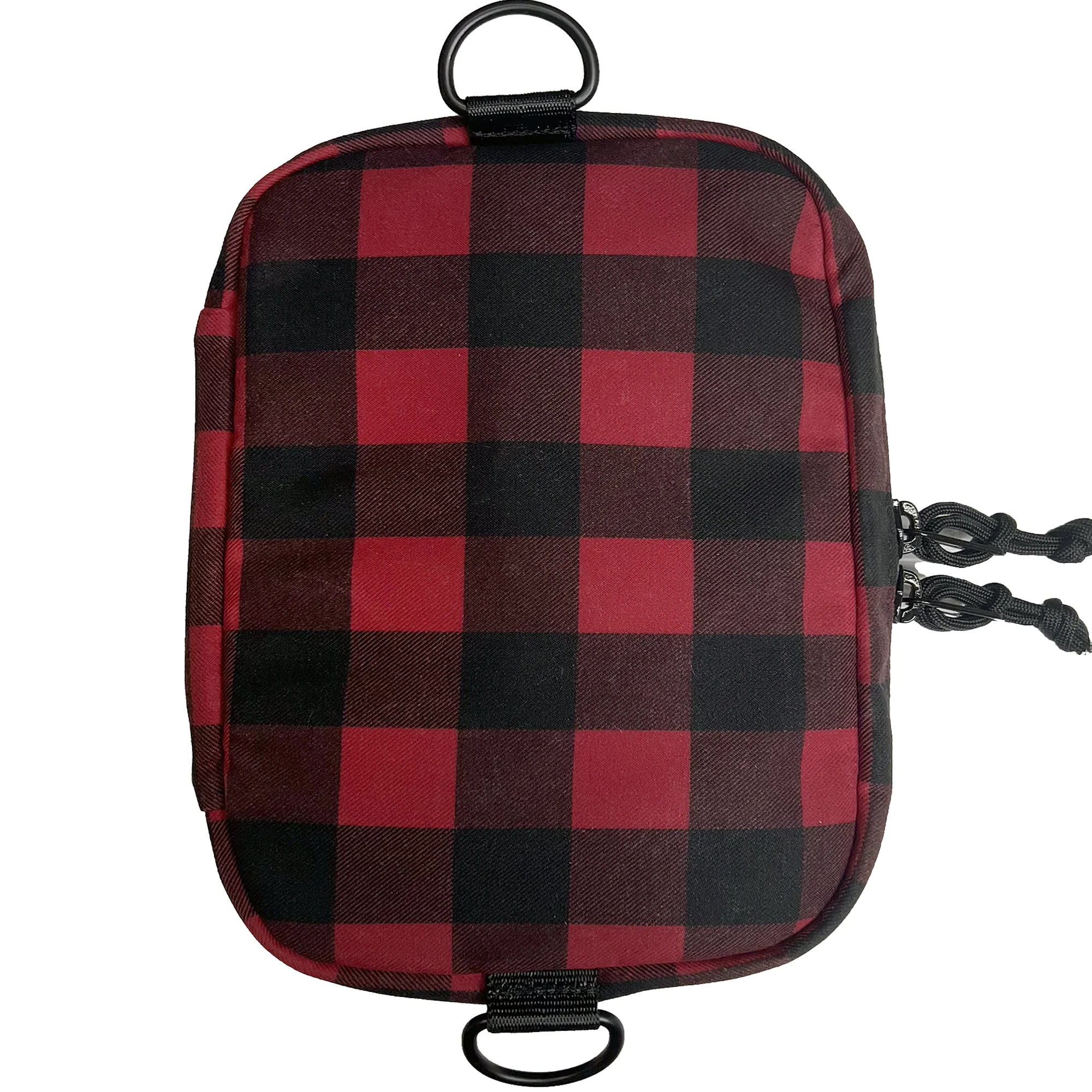 The Void Admin Pouch / TexWax™ Buffalo Plaid Wax Canvas - Image 3
