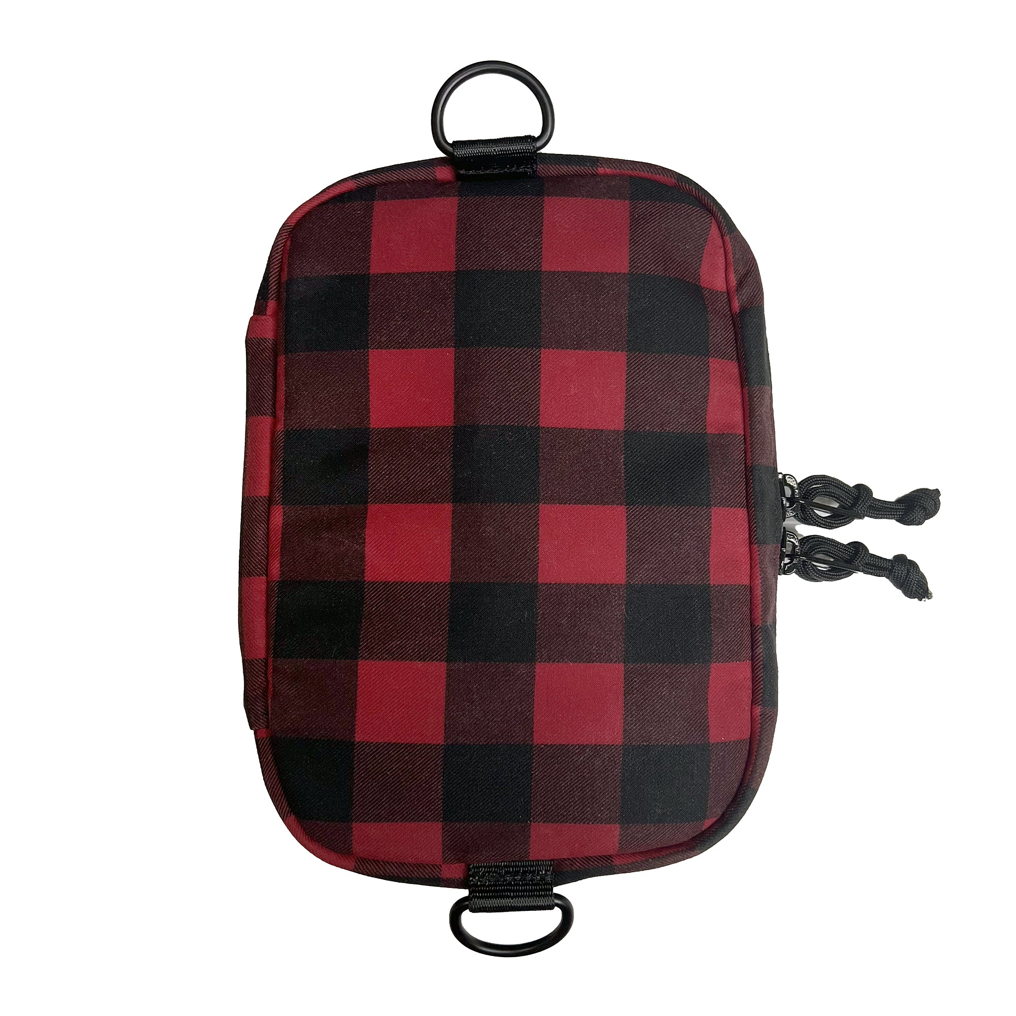 The Void Admin Pouch / TexWax™ Buffalo Plaid Wax Canvas - Image 4