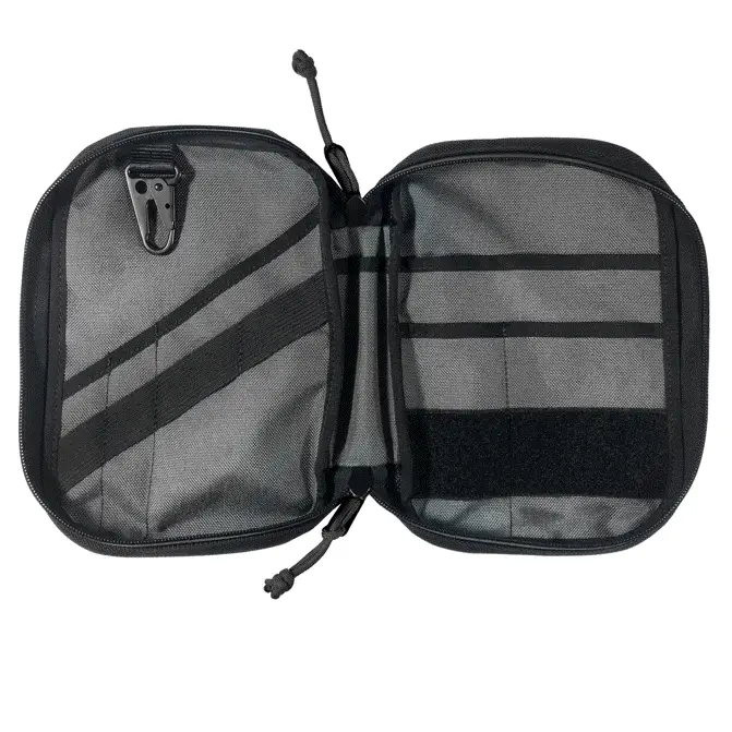 The Void Admin Pouch / TexWax™ Buffalo Plaid Wax Canvas - Image 5