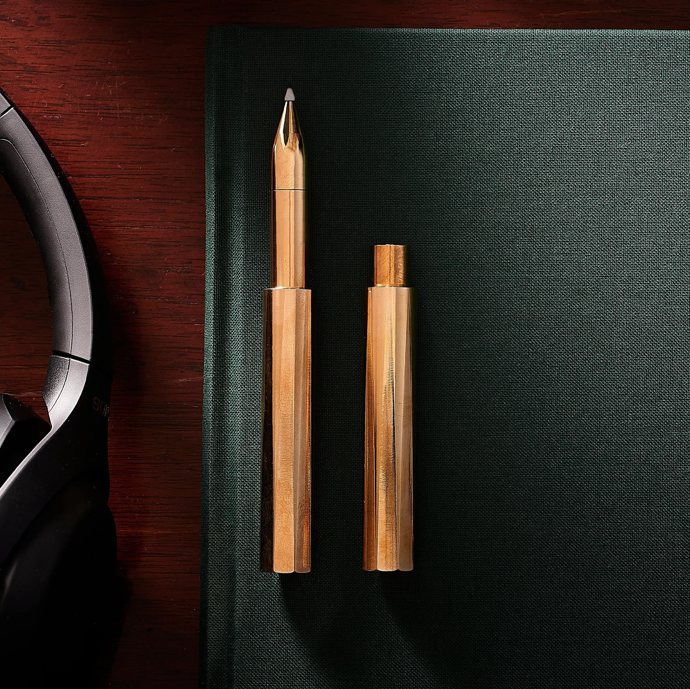 The Wren Brass Pen / Bundle with Tom's Ink / Milled in the UK / Last 1 - Image 4