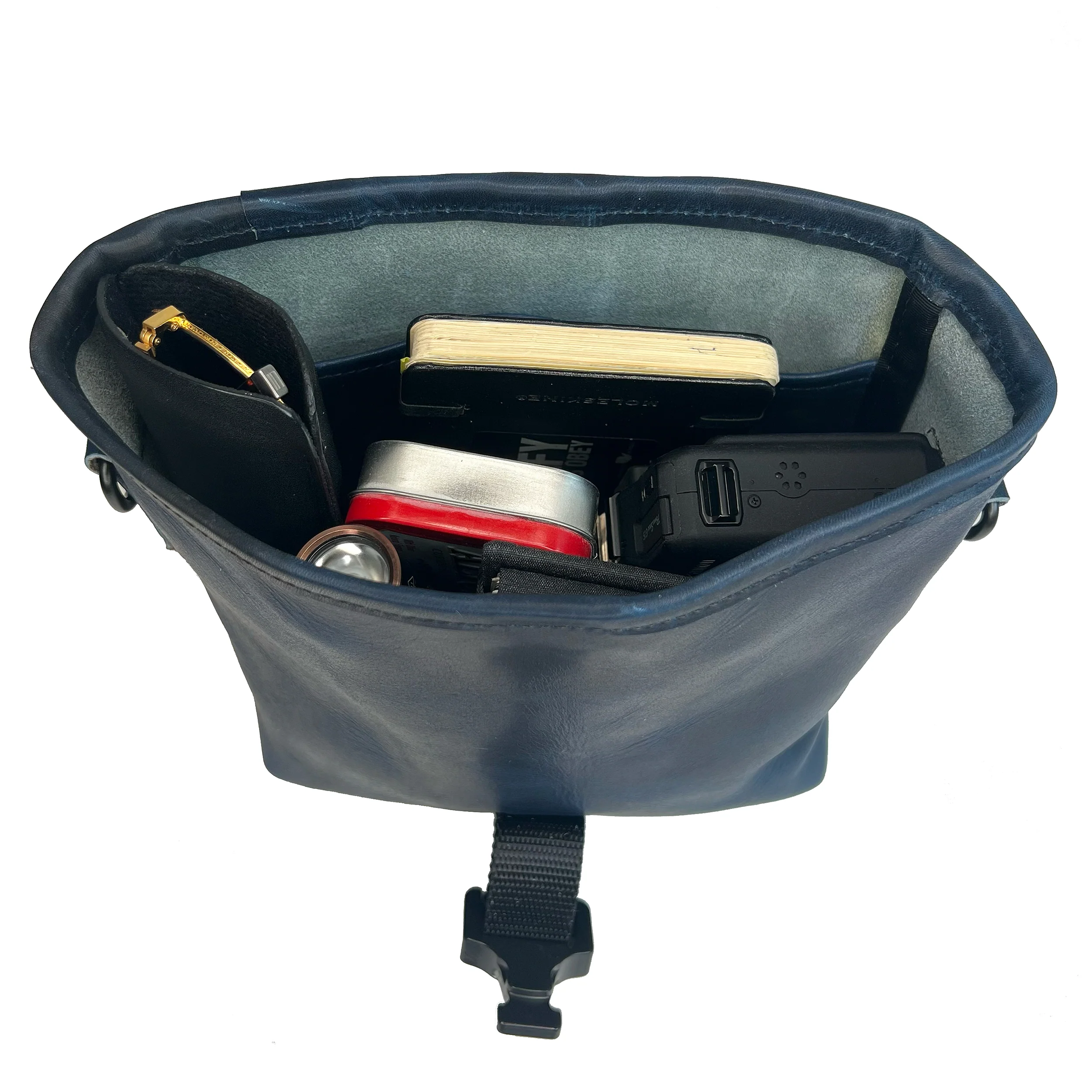 Venue Horween Cobalt Blue Leather MIL-SPEC Webbing Edition - Image 6