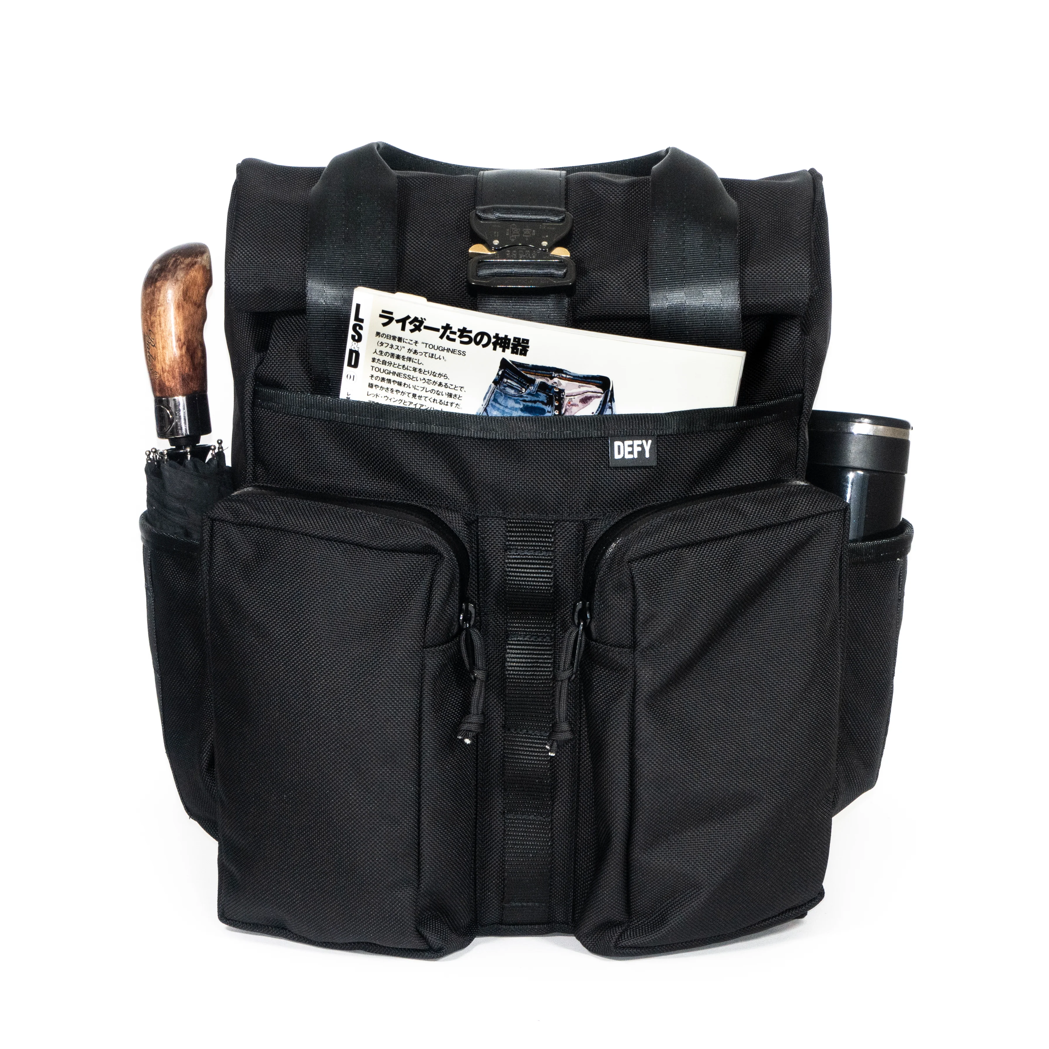 VerBockel 'Day Pack' Roll Top Backpack 2.0 Ballistic Nylon / Low Stock - Image 6