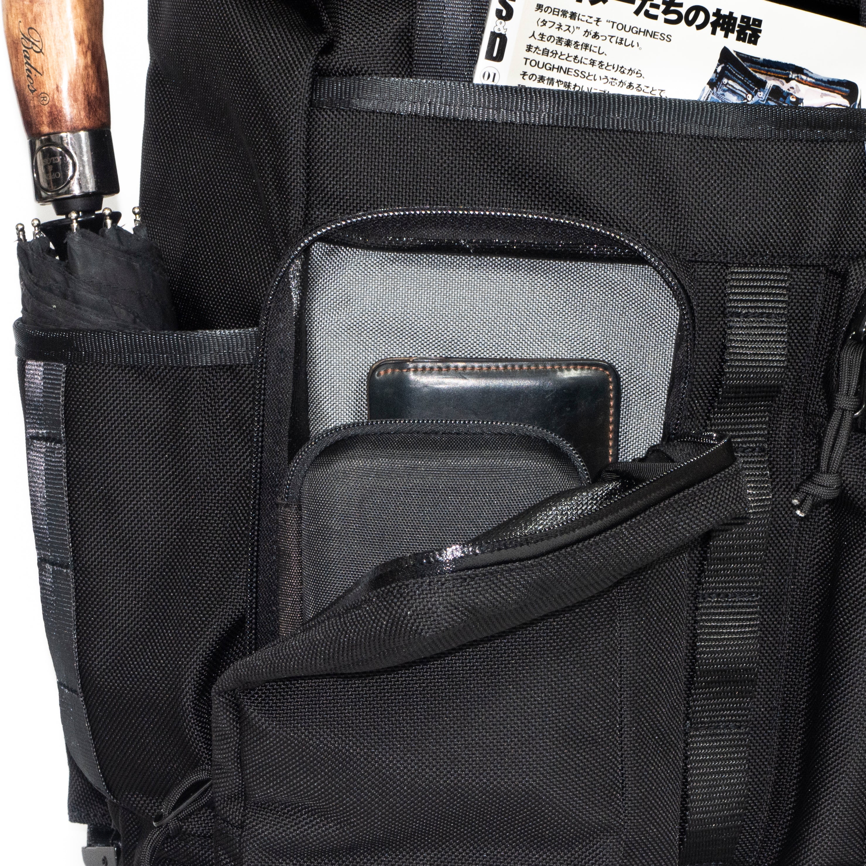VerBockel 'Day Pack' Roll Top Backpack 2.0 Ballistic Nylon / Low Stock - Image 9