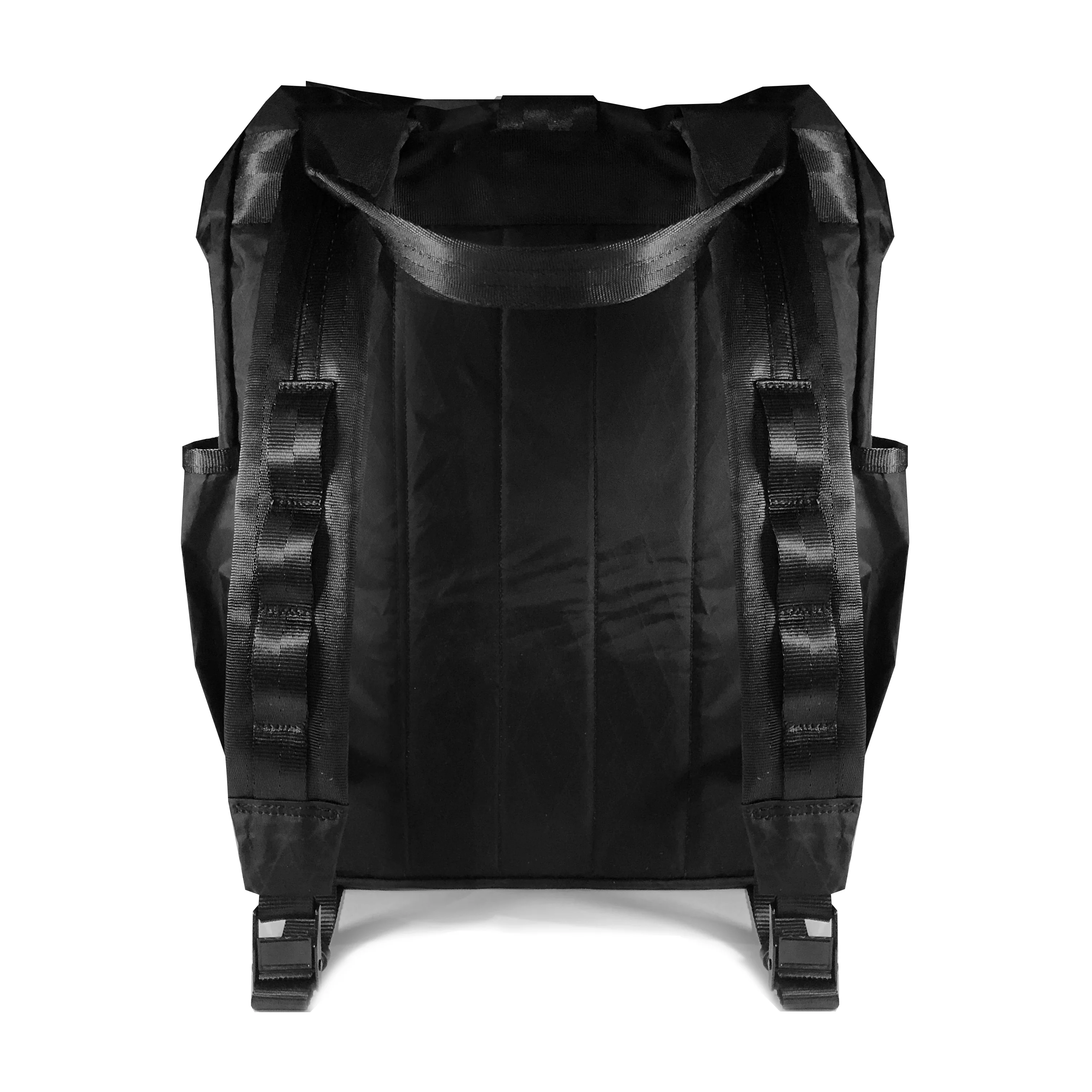 VerBockel 'Day Pack' Roll Top Backpack 2.0 Black X-Pac / Low Stock - Image 5