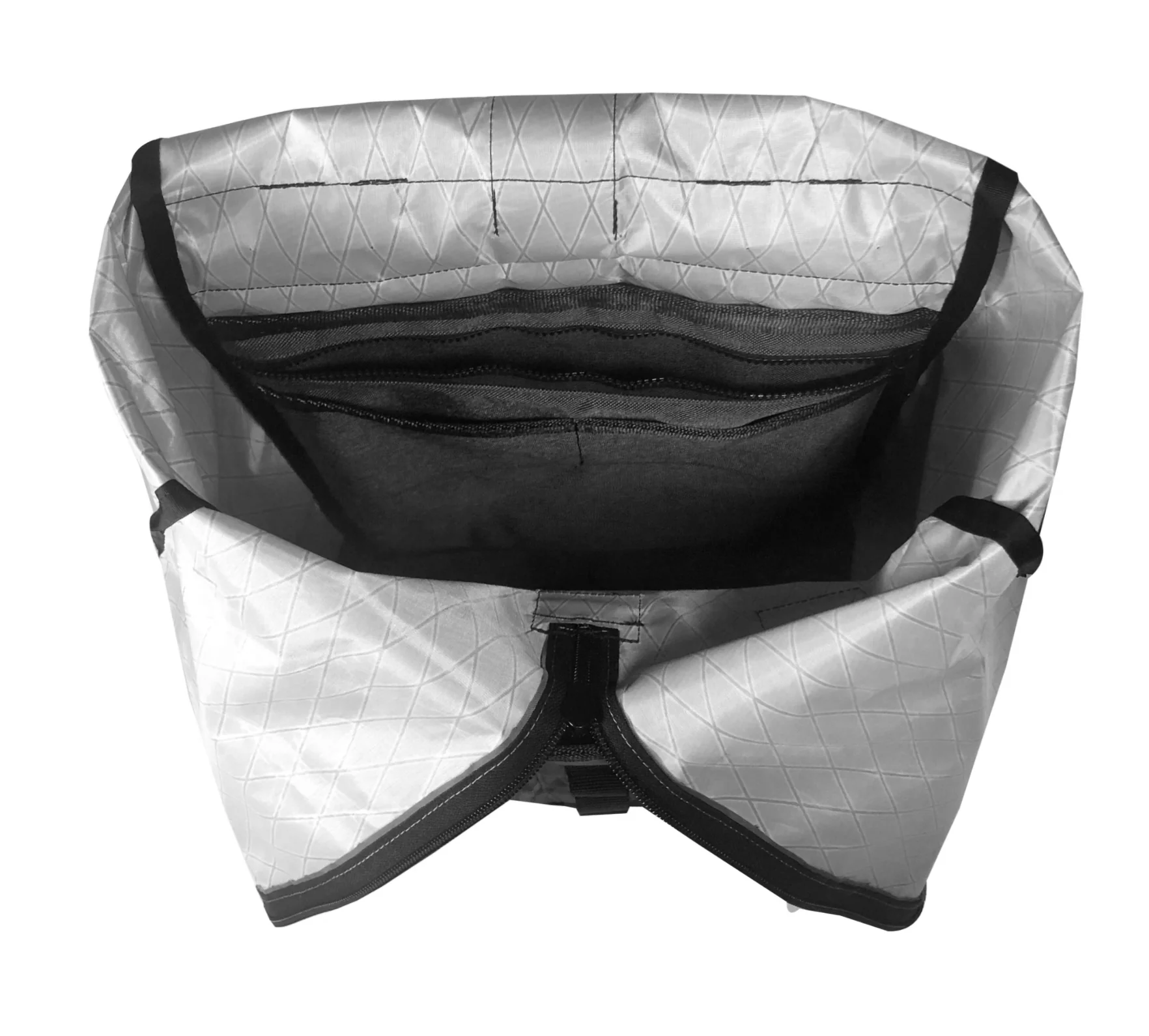 VerBockel 'Day Pack' Roll Top Backpack 2.0 Black X-Pac / Low Stock - Image 9