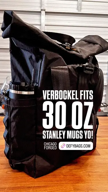 VerBockel Rolltop Backpack 2.0 'Un-Zipped' / Black Ballistic Nylon x ECOPAK™ EPX ’Fire Edition’ / Ships in 6-8 Weeks - Image 21