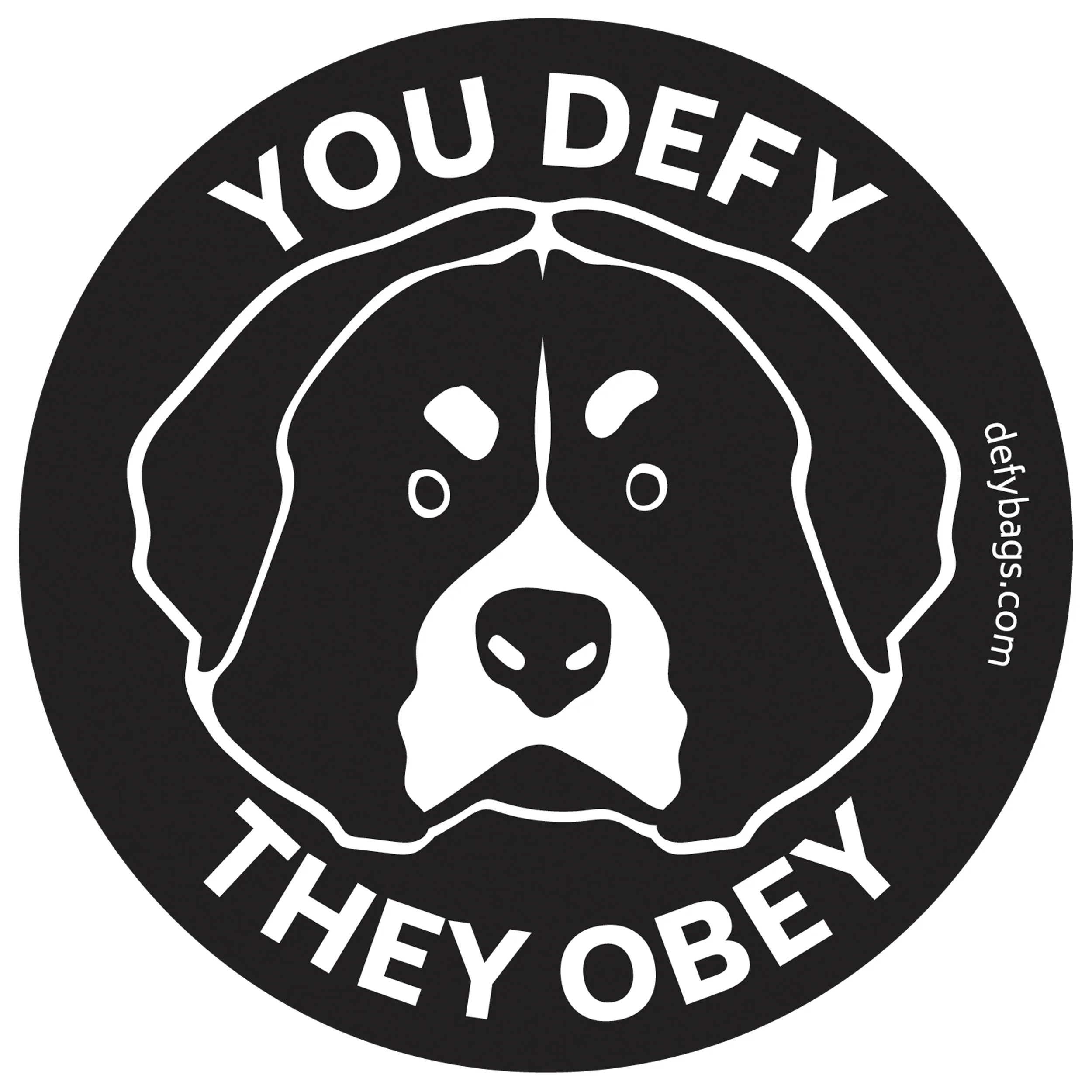 YOU DEFY, THEY OBEY | 2 Otis Sticker Pack - Image 2